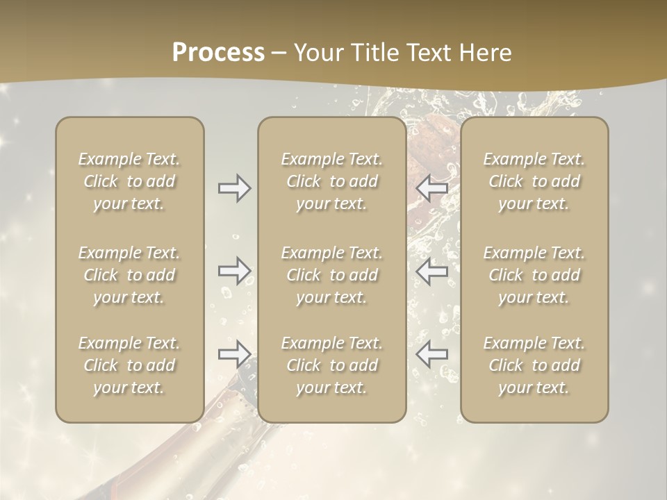 Vertical Isolated Black PowerPoint Template