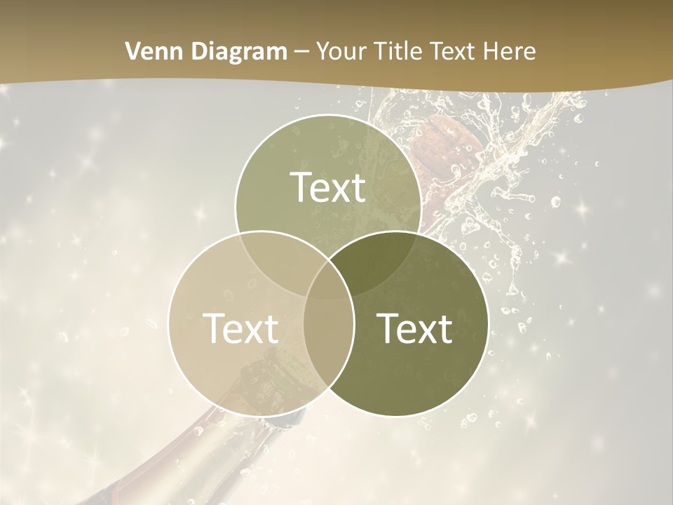 Vertical Isolated Black PowerPoint Template