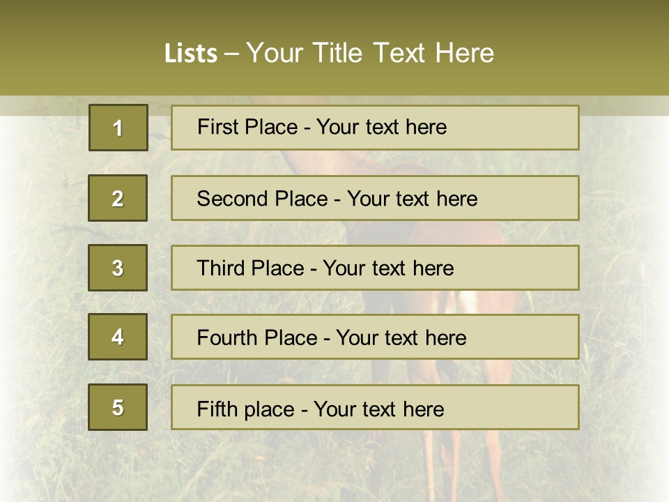 Fruit Vegetarian Juicy PowerPoint Template
