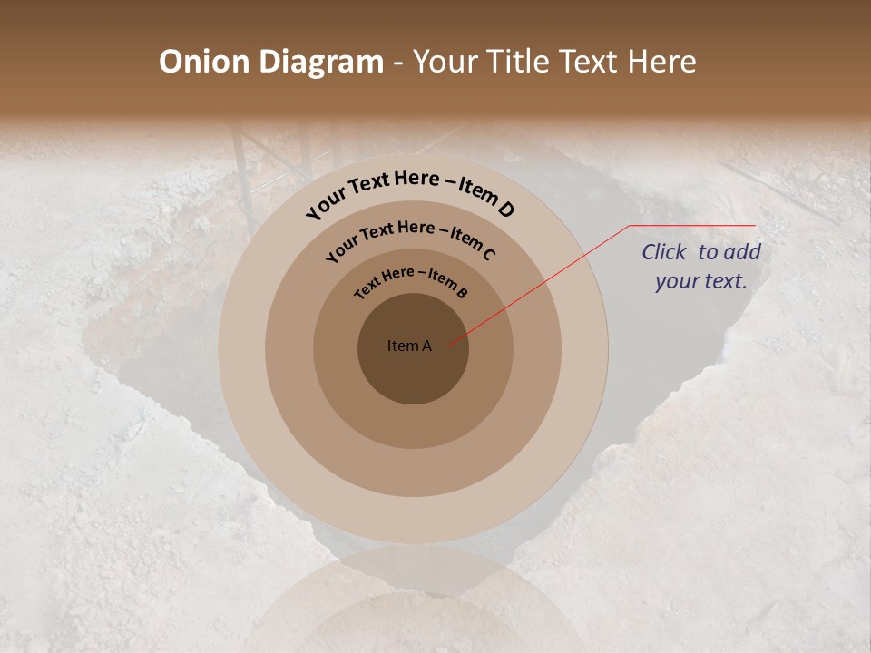 Cement Foundation Steel PowerPoint Template