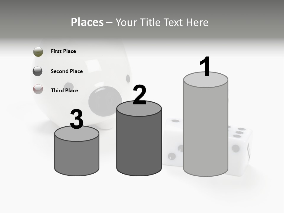 Vegas Gambler Gambling PowerPoint Template