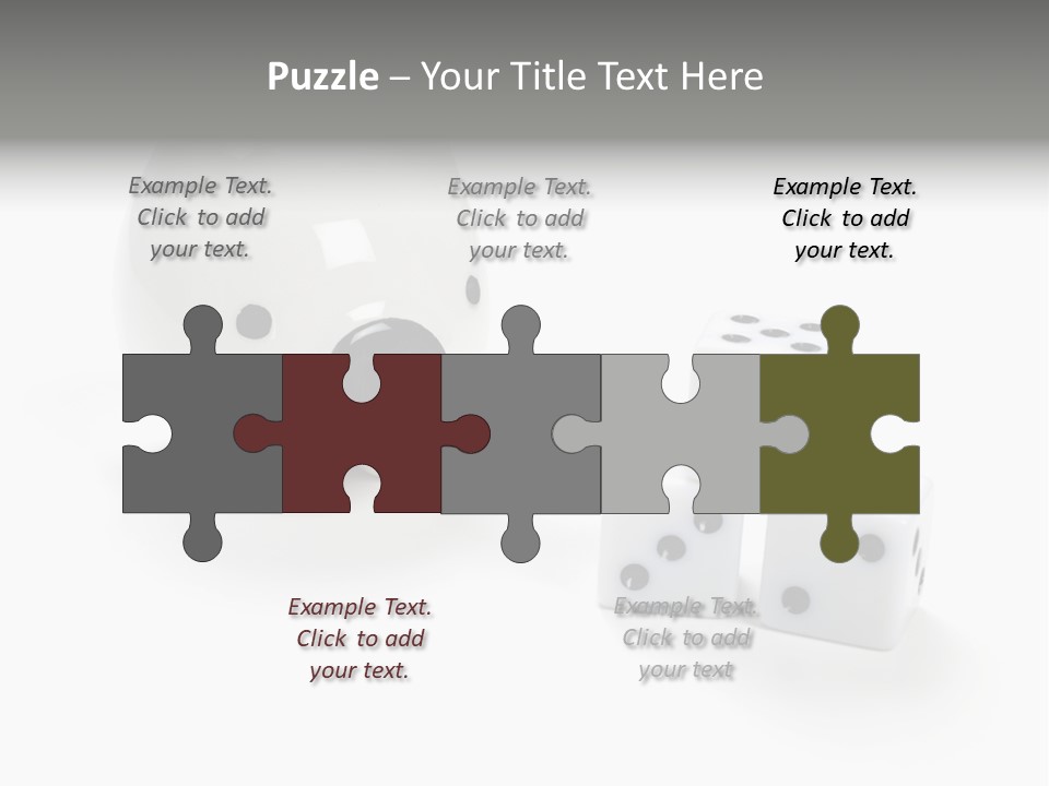 Vegas Gambler Gambling PowerPoint Template