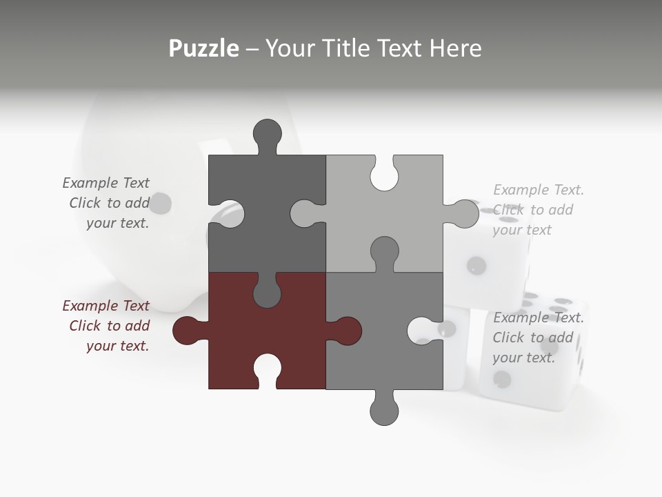 Vegas Gambler Gambling PowerPoint Template