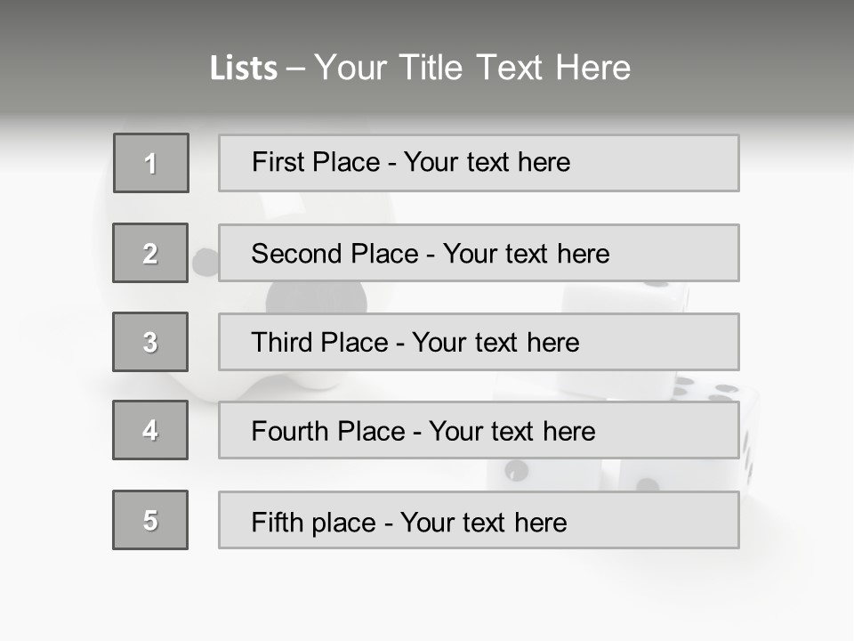 Vegas Gambler Gambling PowerPoint Template