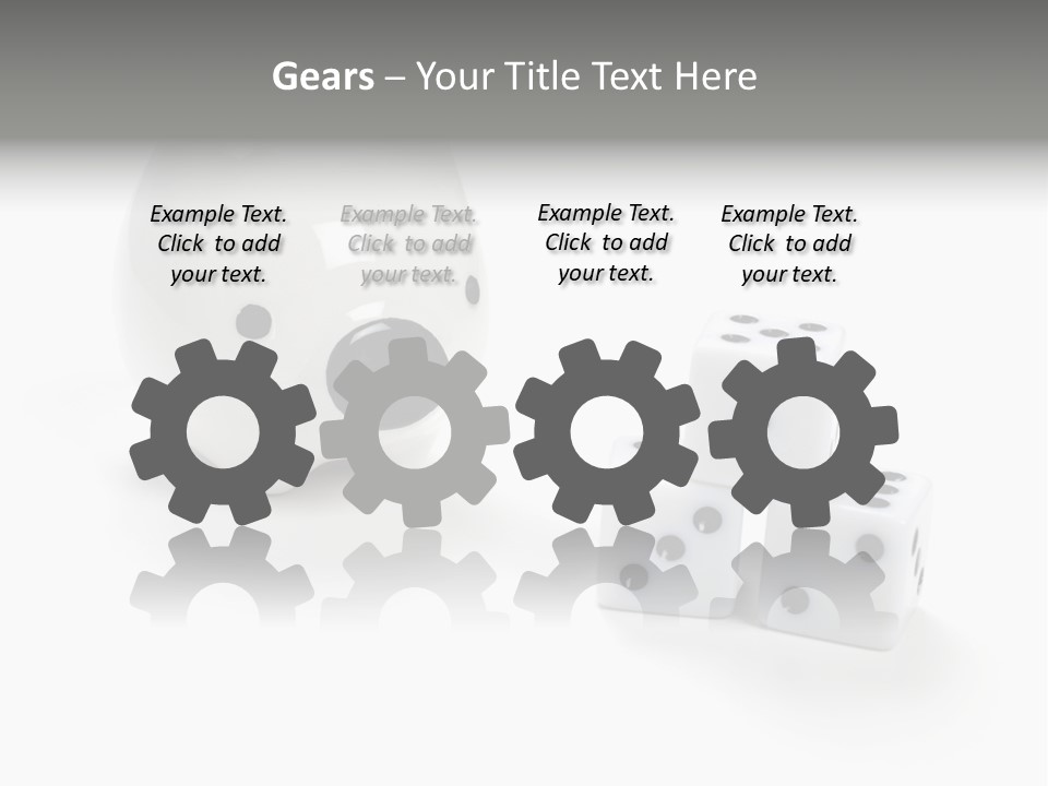 Vegas Gambler Gambling PowerPoint Template