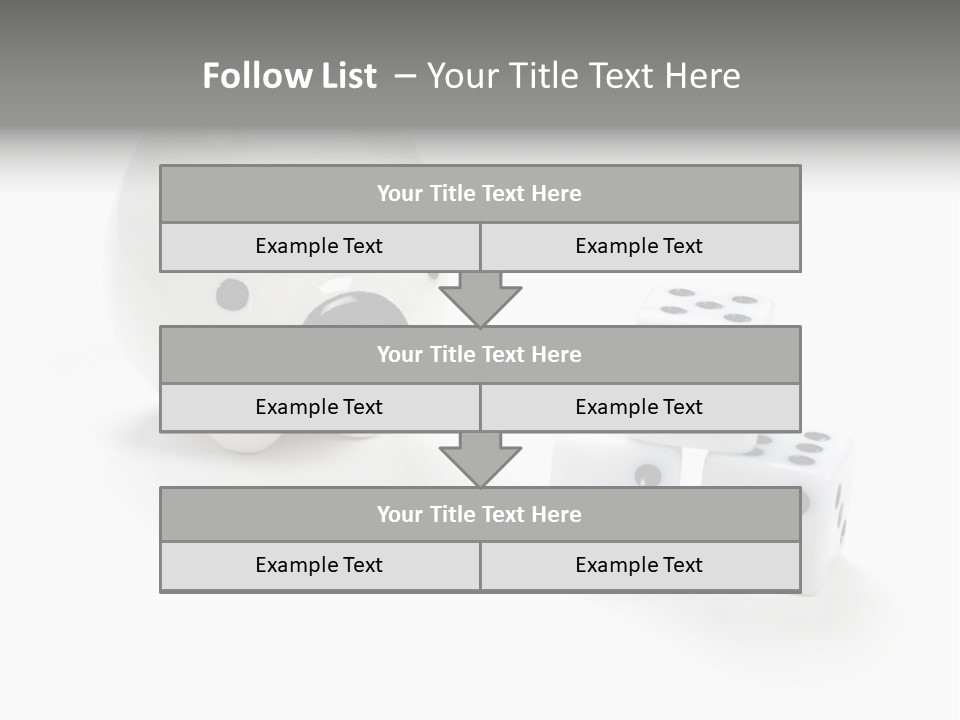 Vegas Gambler Gambling PowerPoint Template