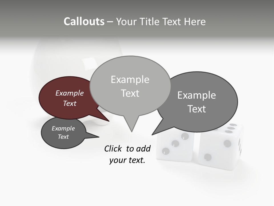 Vegas Gambler Gambling PowerPoint Template