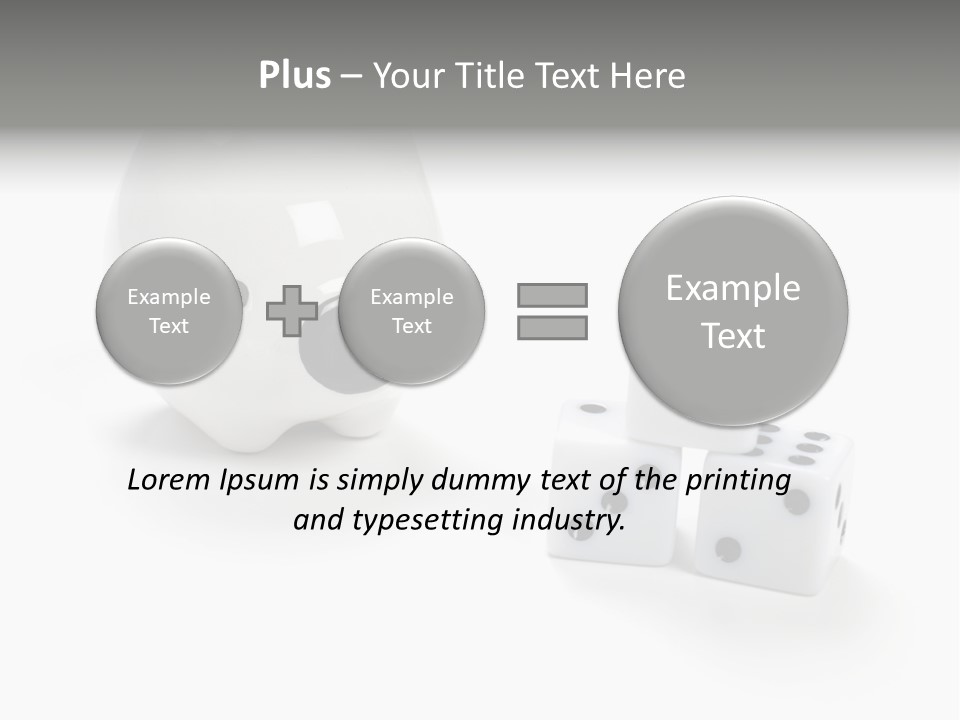 Vegas Gambler Gambling PowerPoint Template