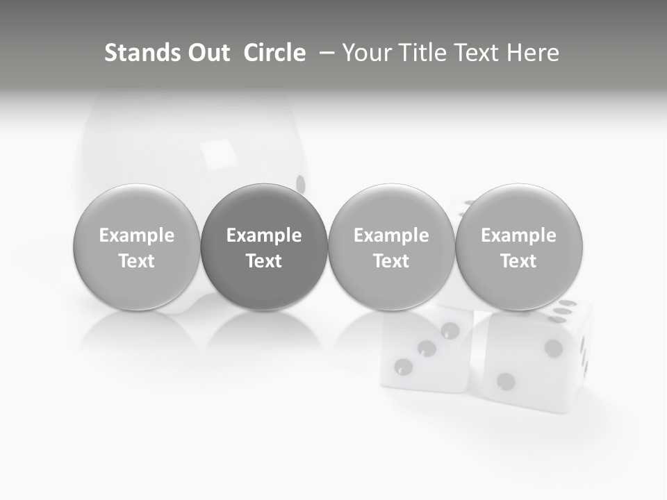 Vegas Gambler Gambling PowerPoint Template