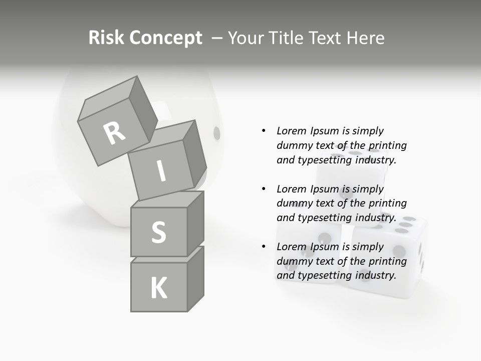 Vegas Gambler Gambling PowerPoint Template