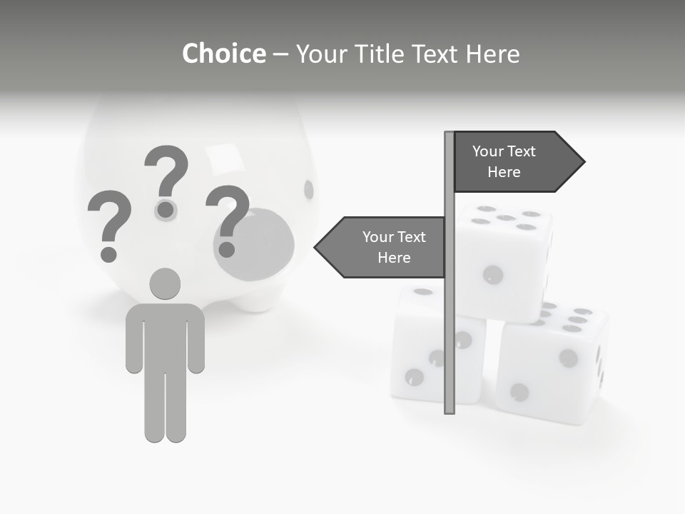 Vegas Gambler Gambling PowerPoint Template