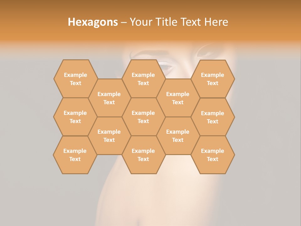 People Brunette Fresh PowerPoint Template