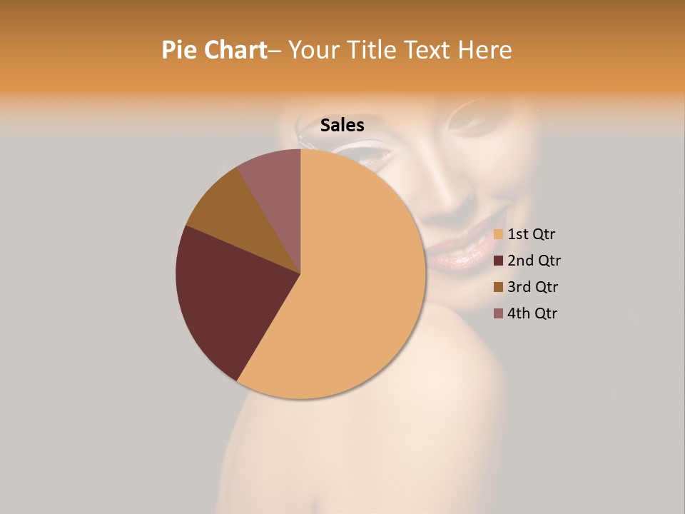 People Brunette Fresh PowerPoint Template