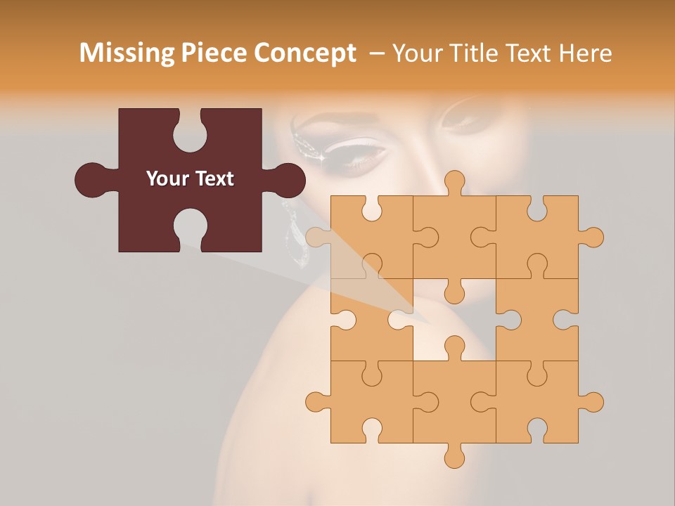 People Brunette Fresh PowerPoint Template