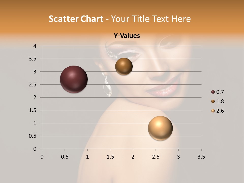 People Brunette Fresh PowerPoint Template