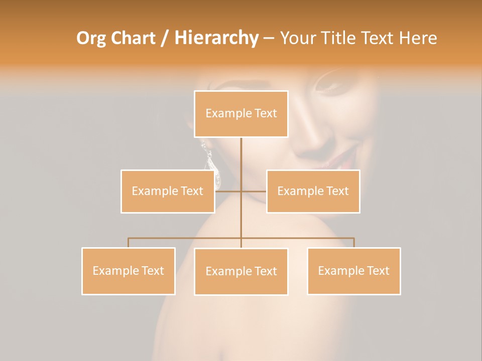 People Brunette Fresh PowerPoint Template