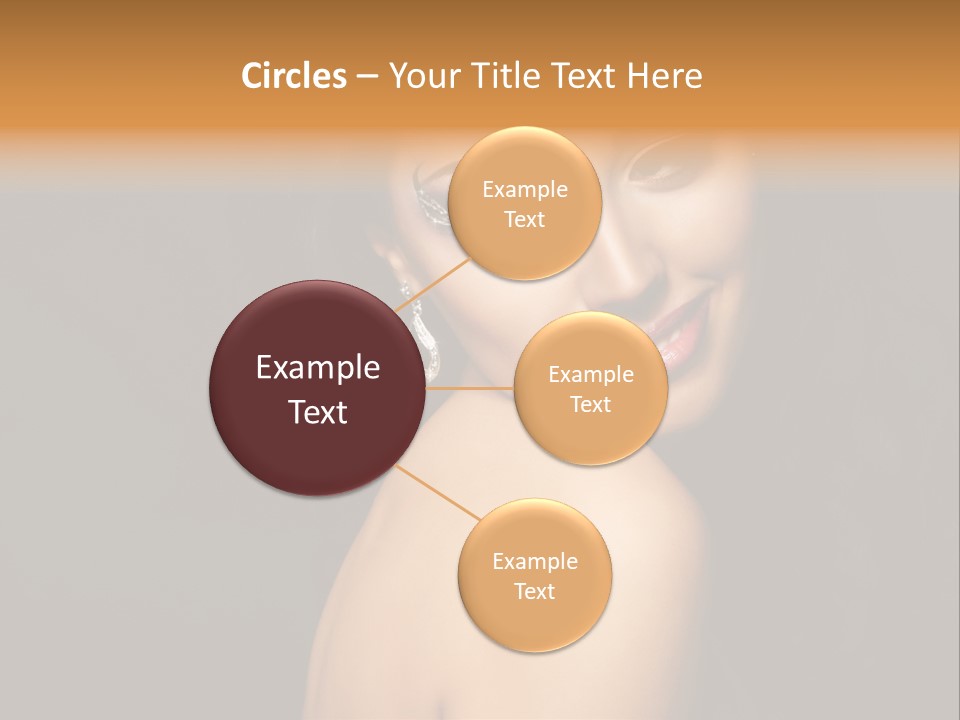 People Brunette Fresh PowerPoint Template