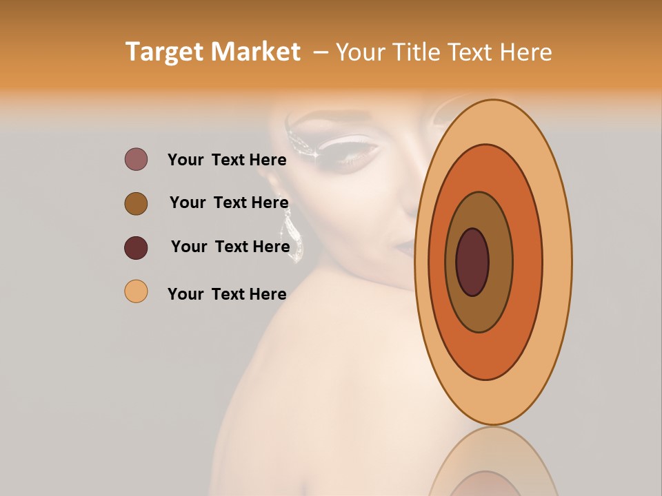 People Brunette Fresh PowerPoint Template