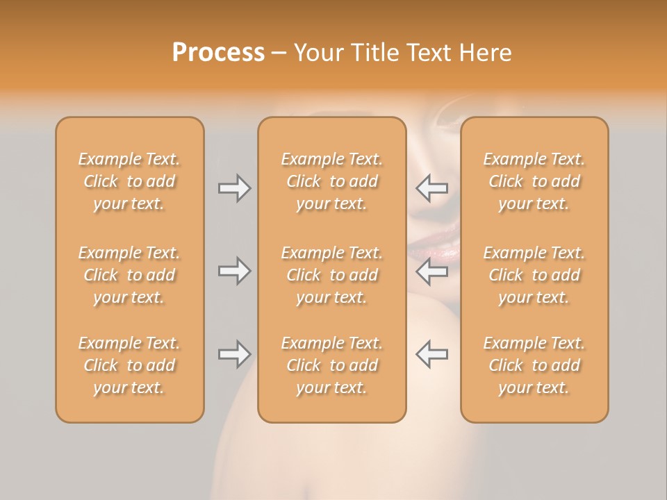 People Brunette Fresh PowerPoint Template