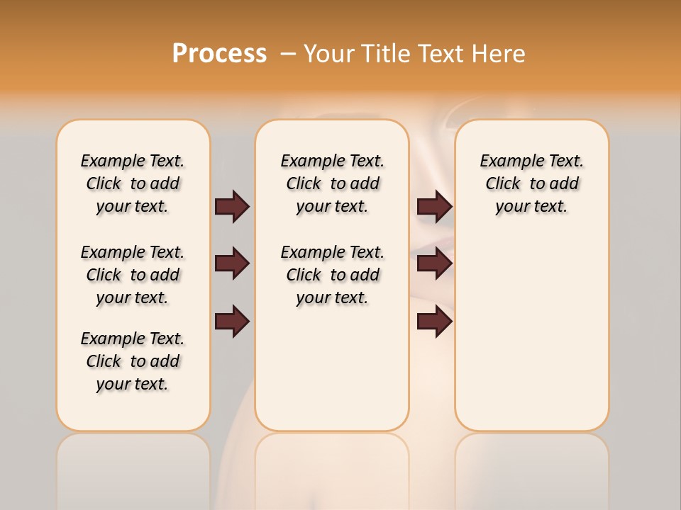 People Brunette Fresh PowerPoint Template