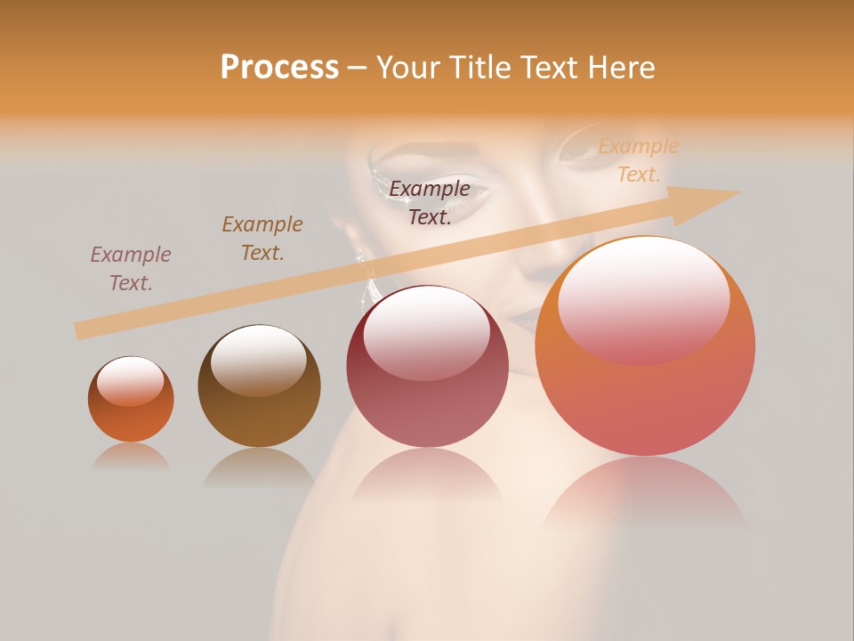 People Brunette Fresh PowerPoint Template