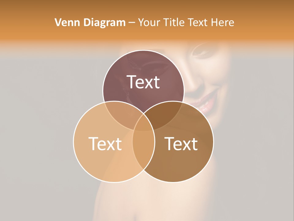 People Brunette Fresh PowerPoint Template