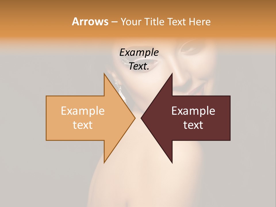 People Brunette Fresh PowerPoint Template