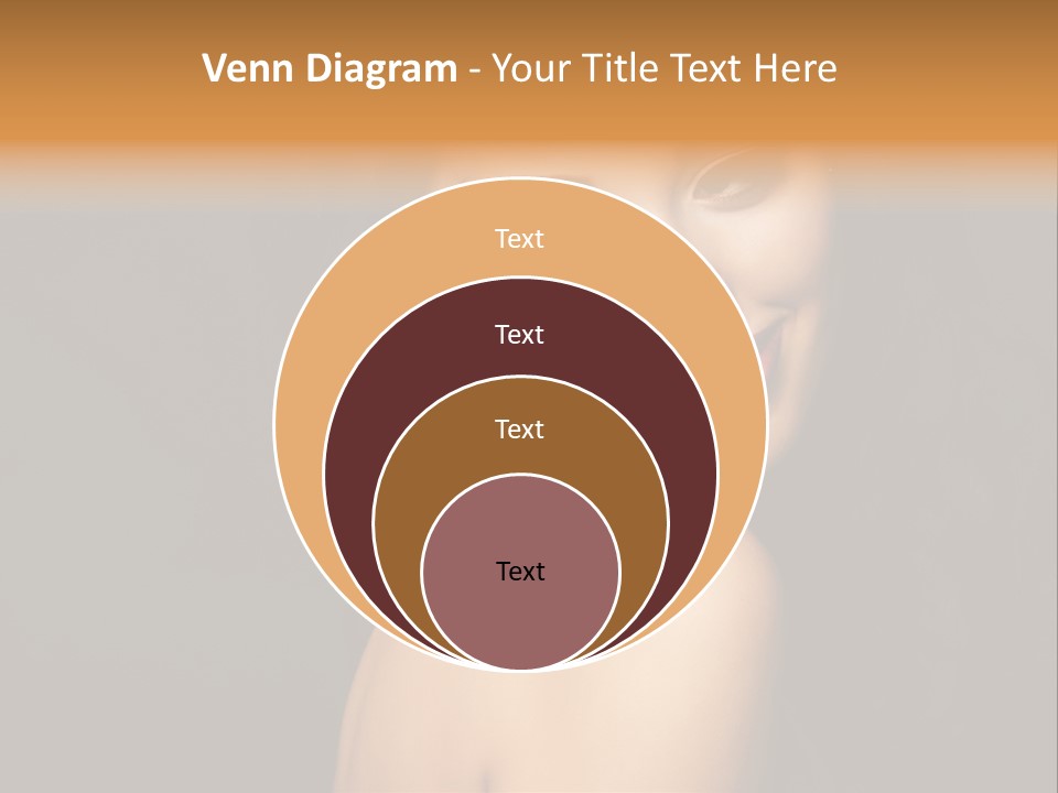 People Brunette Fresh PowerPoint Template