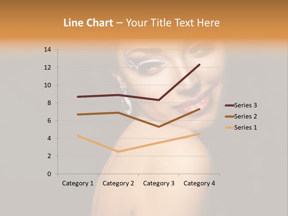 People Brunette Fresh PowerPoint Template