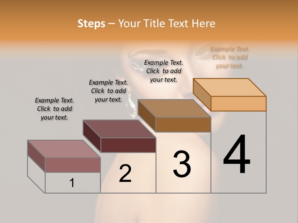 People Brunette Fresh PowerPoint Template