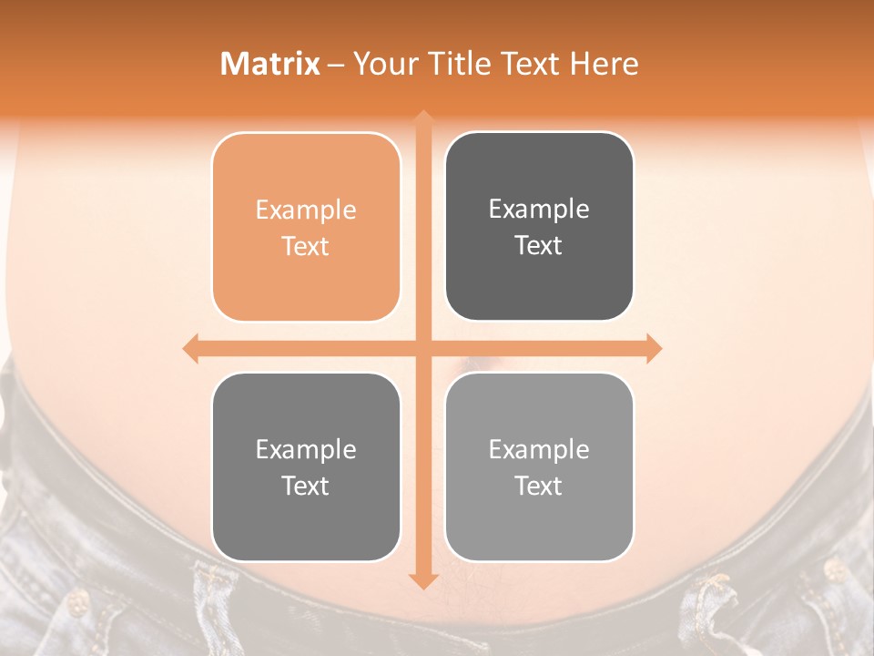Stomachache Abdomen Young PowerPoint Template