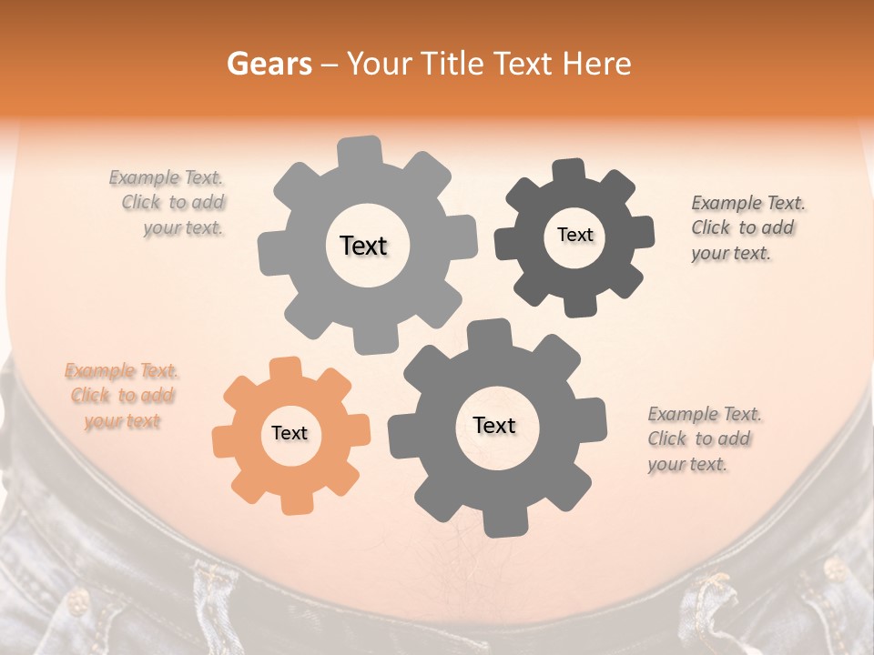 Stomachache Abdomen Young PowerPoint Template
