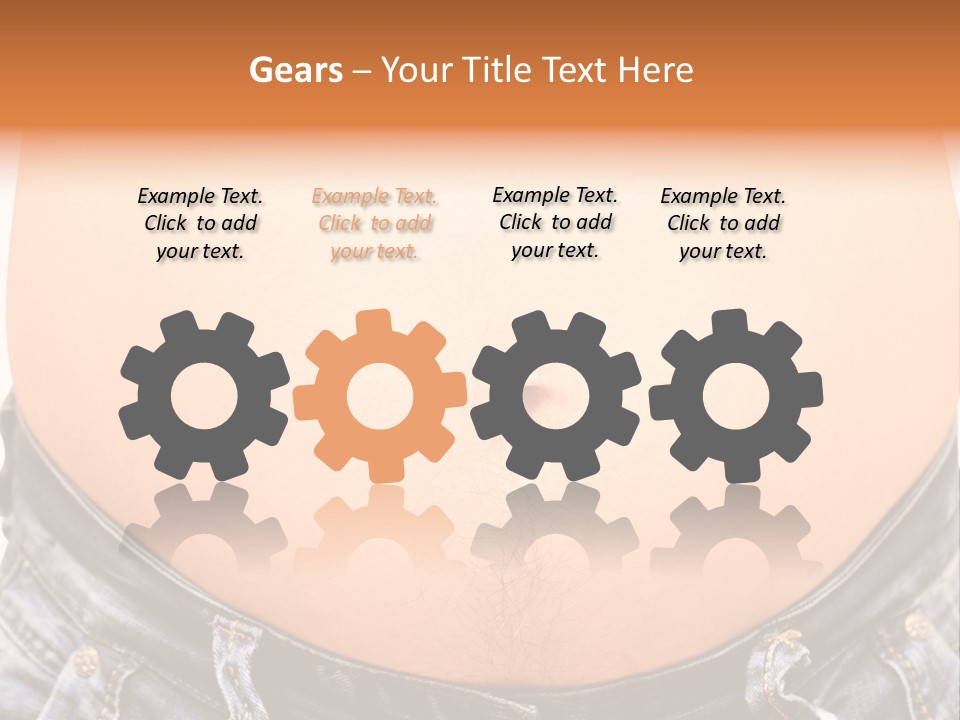 Stomachache Abdomen Young PowerPoint Template