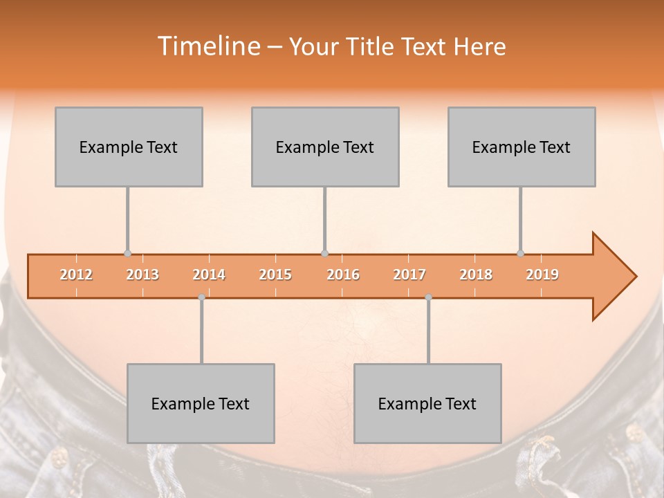 Stomachache Abdomen Young PowerPoint Template