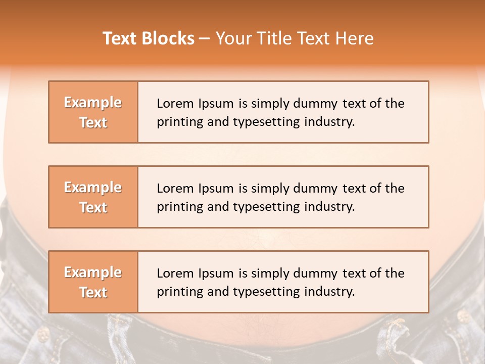 Stomachache Abdomen Young PowerPoint Template