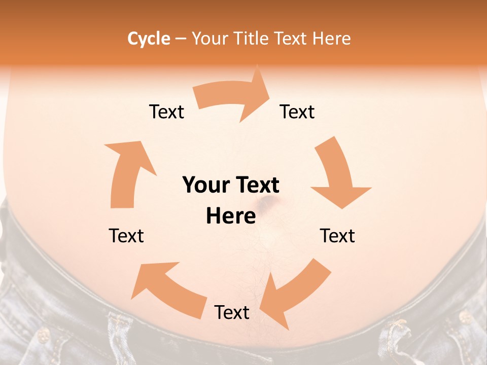 Stomachache Abdomen Young PowerPoint Template