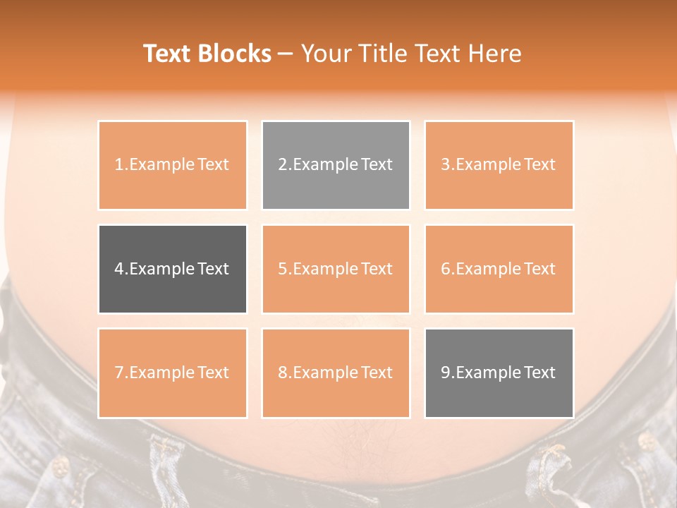 Stomachache Abdomen Young PowerPoint Template