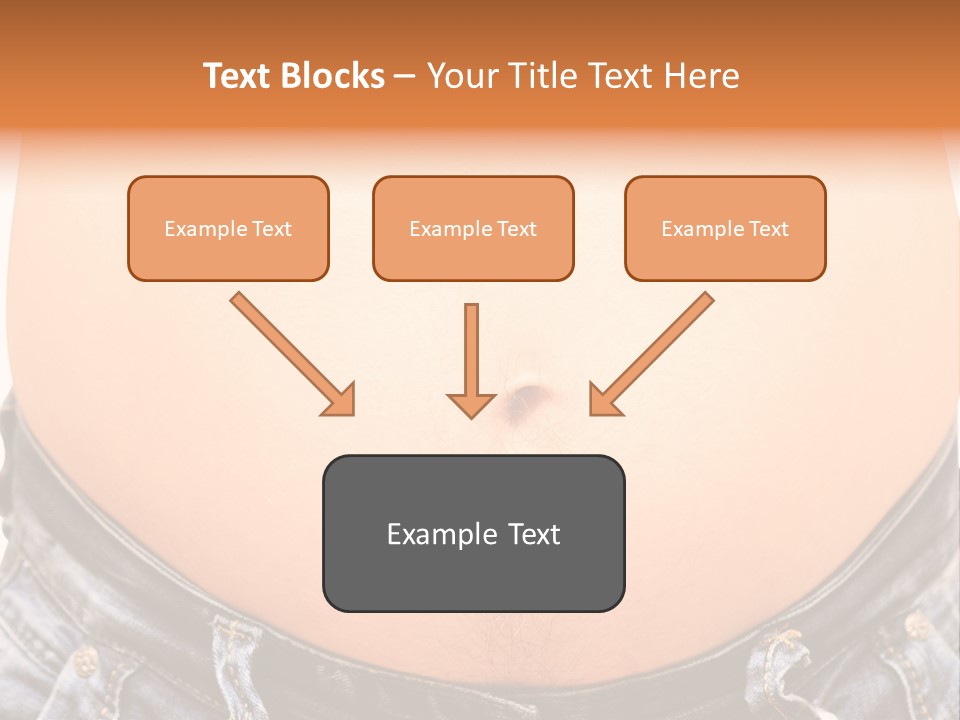 Stomachache Abdomen Young PowerPoint Template