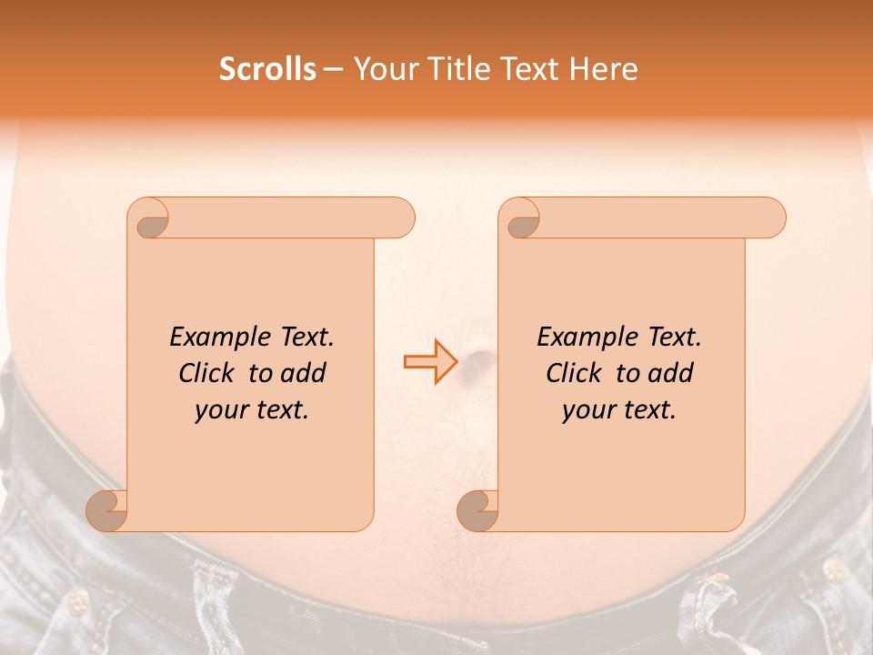 Stomachache Abdomen Young PowerPoint Template