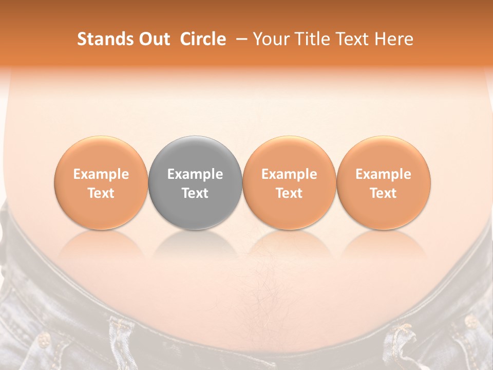 Stomachache Abdomen Young PowerPoint Template