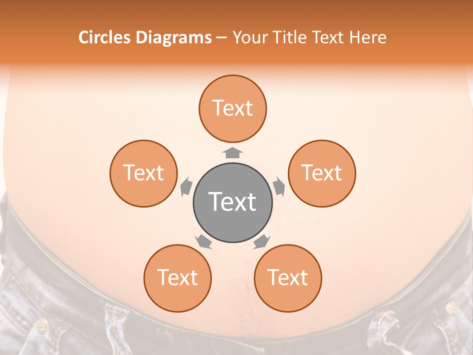 Stomachache Abdomen Young PowerPoint Template