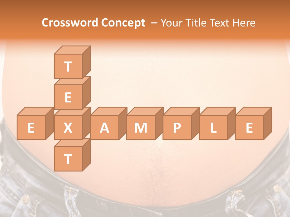 Stomachache Abdomen Young PowerPoint Template