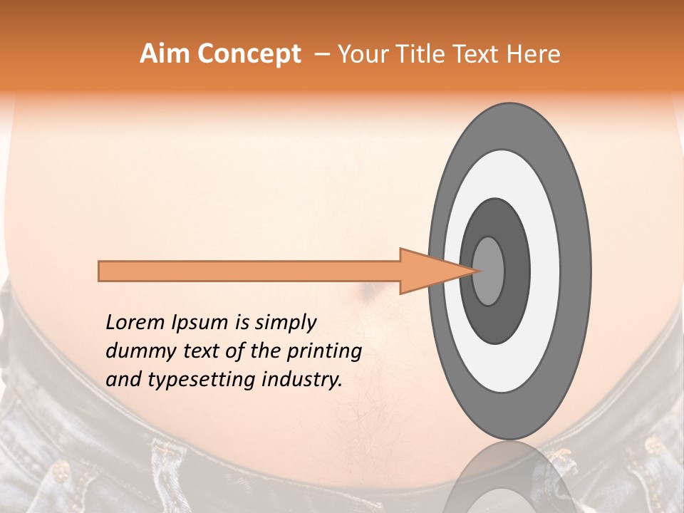 Stomachache Abdomen Young PowerPoint Template