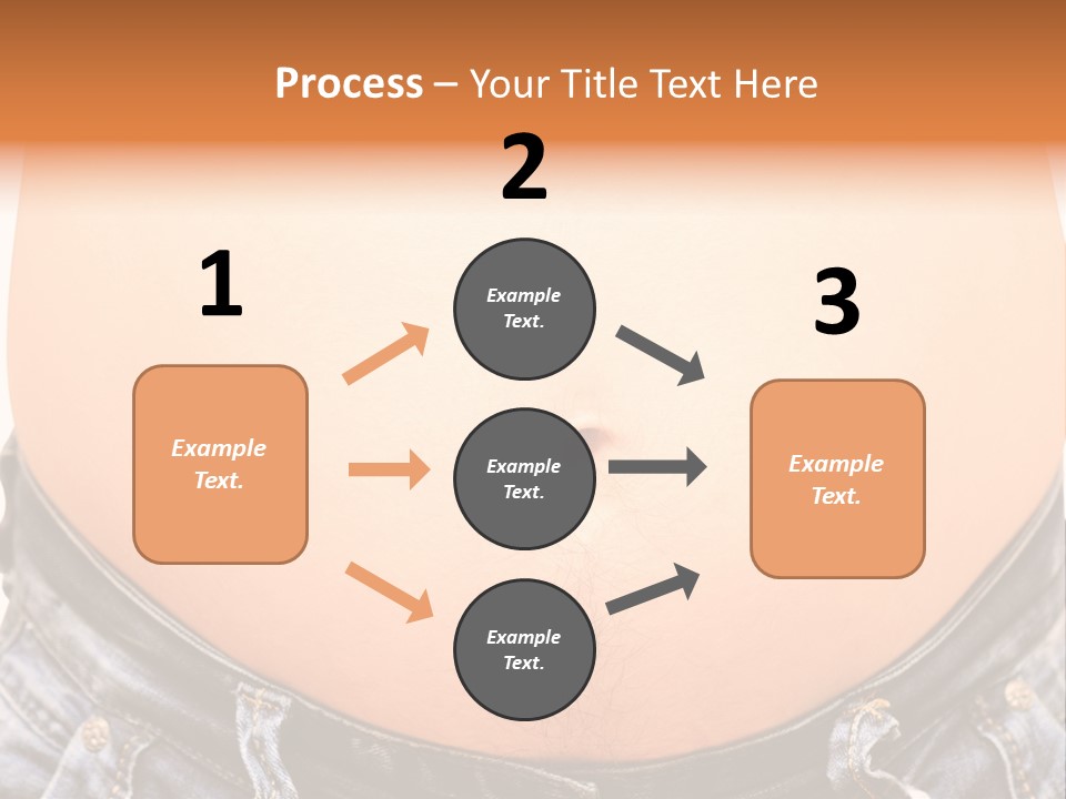 Stomachache Abdomen Young PowerPoint Template