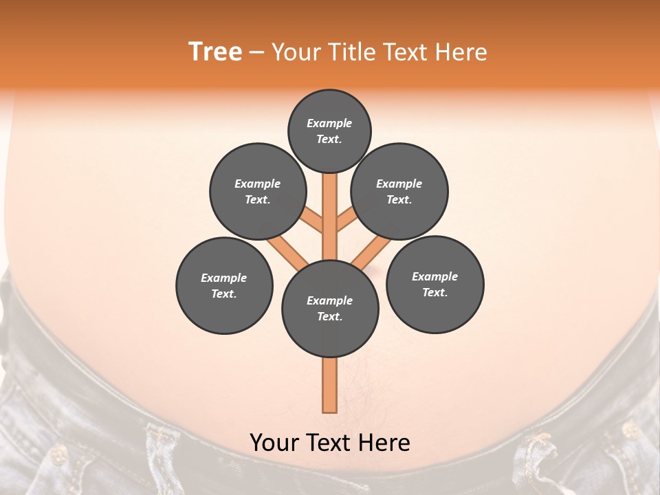Stomachache Abdomen Young PowerPoint Template