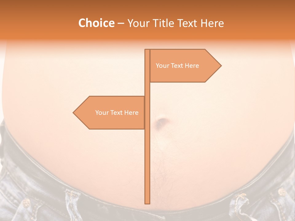 Stomachache Abdomen Young PowerPoint Template