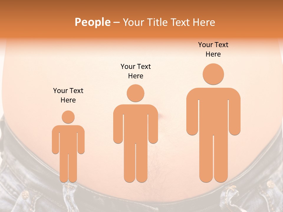 Stomachache Abdomen Young PowerPoint Template