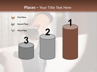 Girl Card Person PowerPoint Template