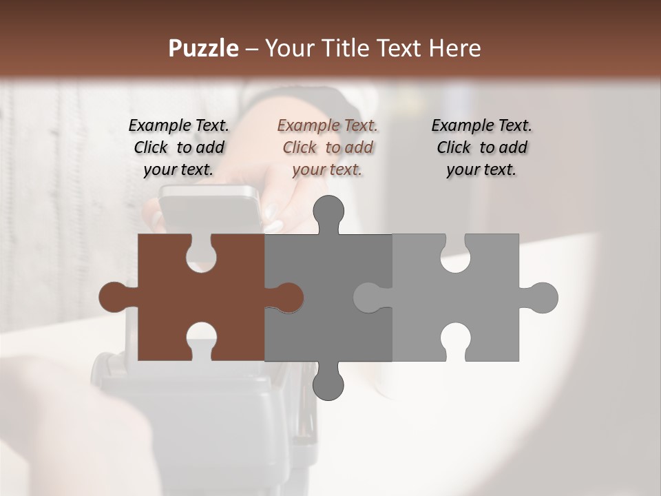 Girl Card Person PowerPoint Template