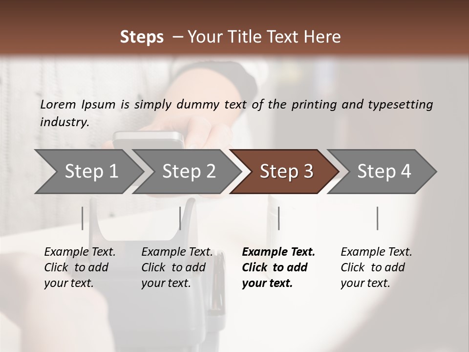 Girl Card Person PowerPoint Template